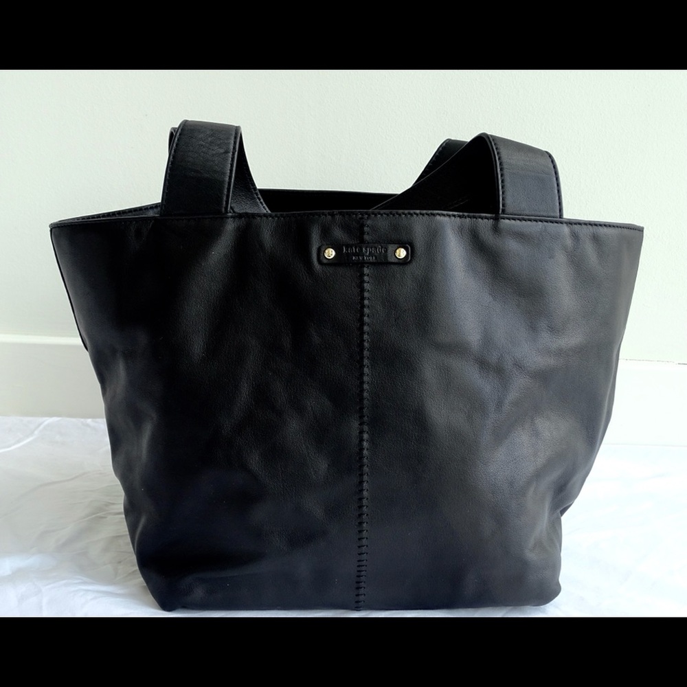 NWOT Kate Spade Black Leather Handbag